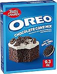9.3 oz Betty Crocker OREO Chocolate Cake Mix $1.75