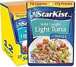 12-Pack 2.6-Oz StarKist Chunk Light Tuna in Water $9.02