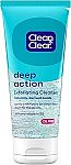 7 Oz Clean & Clear Deep Action Exfoliating Facial Cleanser $3.58