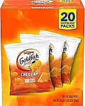 20 Ct 1 Oz Goldfish Cheddar Cheese Crackers $4.66 and more