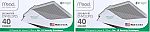 2-Pack 40 Count Mead #10 Envelopes, Security Printed Lining for Privacy $2.16