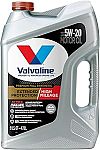 5 Quart Valvoline Extended Protection High Mileage with Ultra MaxLife Technology 5W-20 Full Synthetic Motor Oil $20.66