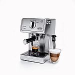 Open Box De'Longhi 15 Bar Pump Espresso Machine with Milk Frother $87 and more