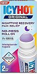 2-Oz Icy Hot Original Pain Relief Nighttime Recovery No-Mess Roll-On Applicator $2.59