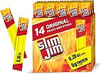 14-Count Slim Jim Smoked Meat Sticks 0.28oz $2.87