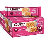 2× 12-Pack 1.83-Oz Quest Crispy Hero Protein Bar (Birthday Cake) $30.10