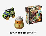 Woot - Toys Sale + extra 30% off 3+ purchase