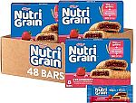 48-Count 1.3-Oz Nutri-Grain Soft Baked Breakfast Bars $8