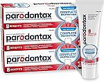 3-Pack 3.4-oz Parodontax Complete Protection Toothpaste (Fresh Mint) $9.60