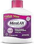 MiraLAX Laxative Powder, Gentle Constipation Relief 45-Dose $20