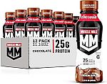 12-pack Muscle Milk Genuine Protein Shake, Chocolate, 25g Protein, 11.16 Fl Oz $16.62