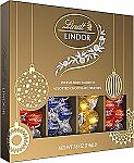 7.6 Oz Lindt LINDOR Assorted Chocolate Candy Truffles Modern Gift Box $7.59