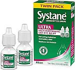 2-Pack 10-mL Systane Ultra Lubricant Eye Drops $9