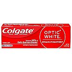 4.2-Oz Colgate Optic White Stain Fighter Whitening Toothpaste $1.99