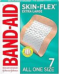7-ct Band-Aid Brand Skin-Flex Adhesive Bandages $1.59