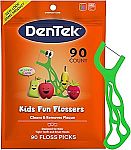 90 Count DenTek Fun Kids Floss Picks $1.47