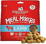 18-Oz Stella & Chewy's Freeze-Dried Raw Lamb Meal Mixers- Dog Food Topper and Mixer $8