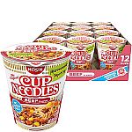 12-Ct Nissin Cup Noodles Soup, Beef Flavor $4