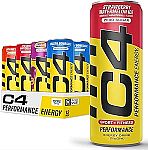12-Ct 12-Oz C4 Energy Drinks Variety Pack $10