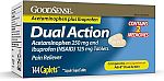 144-Ct GoodSense Dual Action with Acetaminophen & Ibuprofen $7.62
