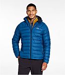L.L.Bean Men's and Women's Bean's Down Hooded Jacket $84.99 (50% Off)