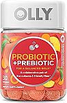 30-Count OLLY Probiotic + Prebiotic Gummy $4 (Orig. $15)