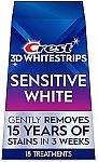 Crest 3D Whitestrips Sensitive At-Home Teeth Whitening Kit, 18 Treatments $20.49
