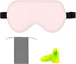 Amazon Basics Genuine Natural Mulberry Silk Curved Sleep Eye Mask $2