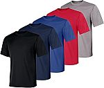 5-Pack Hanes Men's Cool DRI Performance T-Shirts $12
