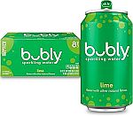 8-Ct 12-Oz bubly Sparkling Water (Lime) $2.85