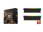 CPU Memory Combo - AMD Ryzen 5 9600X Bundle with 2 x 16GB V-color TMXSAL Memory $384