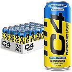 24-Pack 16-Oz C4 Energy Drink (Frozen Bombsicle) $23.59