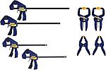 8-Piece IRWIN QUICK-GRIP Clamps Set $21.79