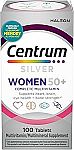 100 Count Centrum Silver Women's Multivitamin for Women 50 Plus $4.19