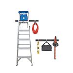Rubbermaid FastTrack Garage 7 -Piece 36-in Steel Multipurpose Storage rail system $24.99