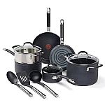 12-Piece T-Fal Stone Force Platinum Non Stick Cookware Set $40 and more