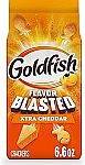 6.6 Oz Goldfish Flavor Blasted Xtra Cheddar Cheese Crackers $1.60