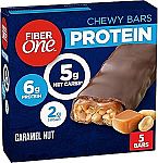 5 Count Fiber One Chewy Protein Bars, Caramel Nut 1.17 ounce $2.85