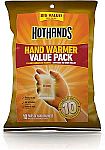 10-Pairs HotHands Hand Warmers $1.88