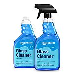 Prime Members: 2-Pack 32-Oz Amazon Basics Streak-Free Glass Cleaner $3.95