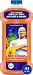 41-Oz Mr. Clean All Purpose Floor Cleaner $3.69