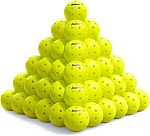 50-Count Franklin Sports X-40 Outdoor Pickleballs - USAP Approved $80.20