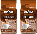 2-pack 2.2-pound Lavazza Crema E Aroma Whole Bean Coffee Blend $24