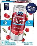 24-Ct 11.5-Oz Ocean Spray Sparkling Diet Cranberry Juice Cocktail $6.82