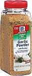 24-Oz McCormick California Style Garlic Powder With Parsley Coarse Grind Blend $10