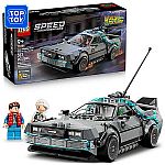 357-Pc LEGO Speed Champions Back to the Future Time Machine Building Set (77256) $22.42