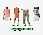 Woot - Women's Apparel Sale + extra 50% off 5+ items