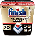 70 Count Finish Ultimate Quantum Dishwasher Pods $11.69