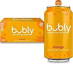 8-Ct 12-Oz bubly Sparkling Water Orange Mango $2.79