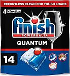 14-Count Finish Quantum Dishwasher Pods $2.74
